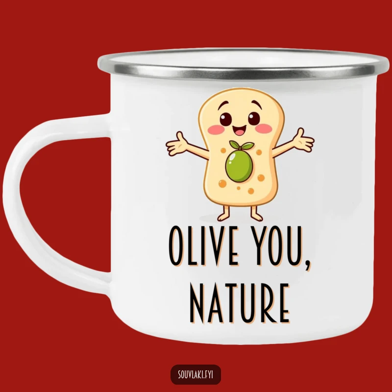 Funny Pita Bread Camping Mug: Embrace Your Adventures