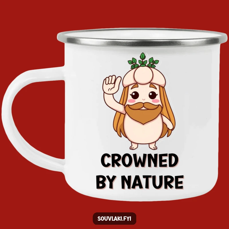 Funny Souvlaki Salute Camping Mug - Heroic Adventures Outdoors