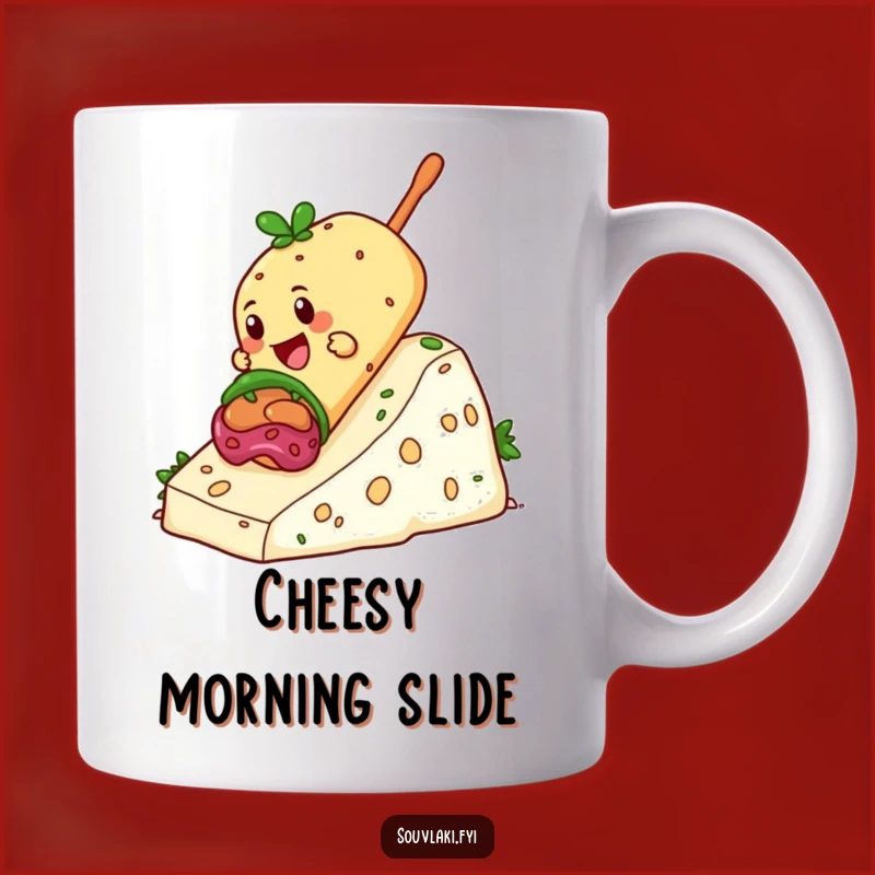 Funny Souvlaki Feta Hill Mug: A Hilarious Greek Food Adventure