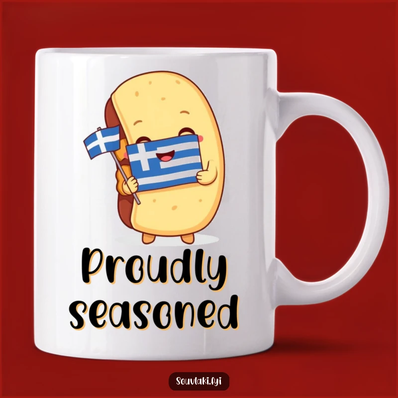 Funny Souvlaki Mug - Embrace Your Love for Greece with Humor