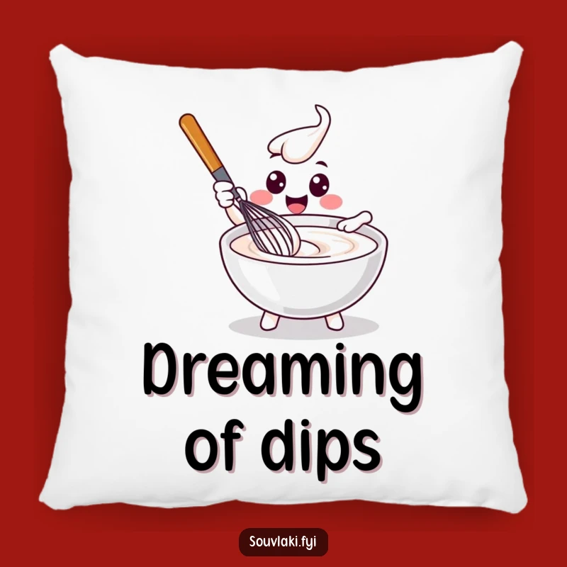 Funny Whisk Pillow - Cute & Comfy Kitchen Character Accent