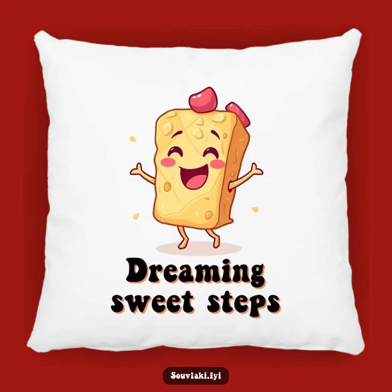 Soft Funny Baklava Flamenco Pillow - Comfy & Sweet Decor Gift