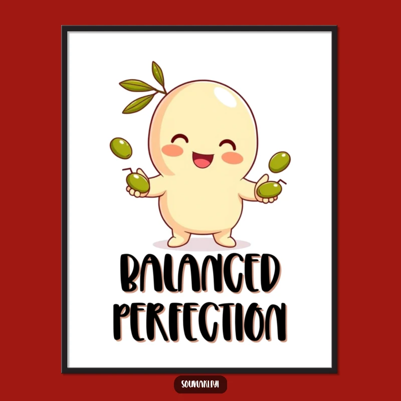 Funny Gyro Juggling Digital Art - Instant Culinary Fun Decor, Unique Funny Gift!