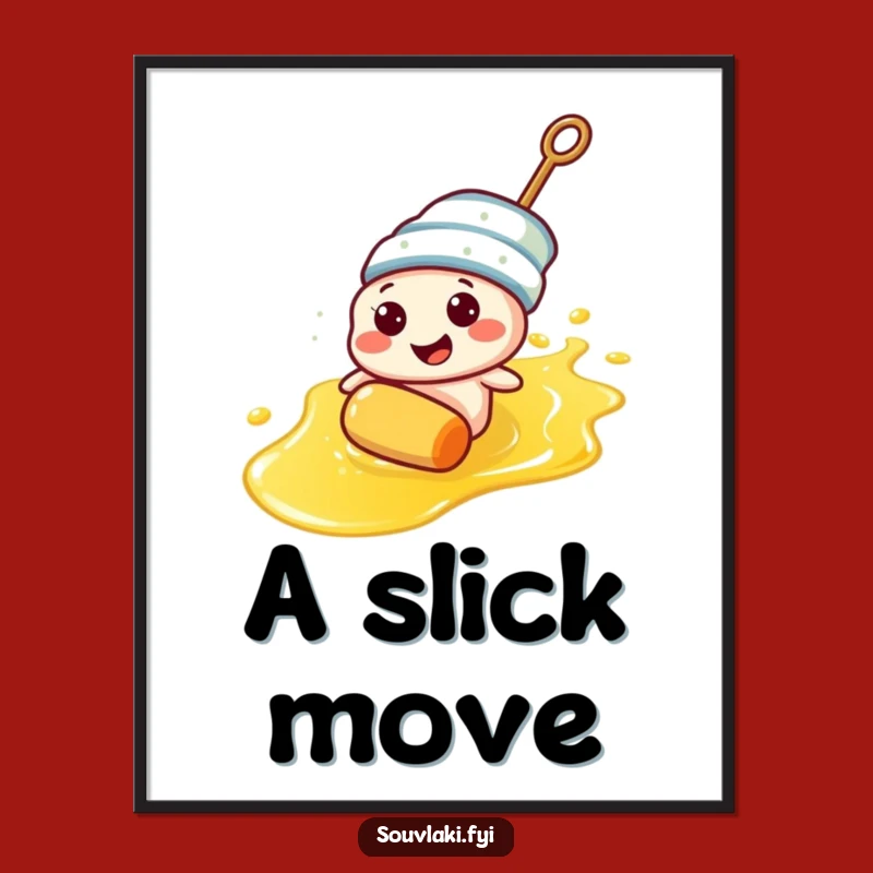 Funny Souvlaki Skewer Digital Art - Instant Hilarious Decor