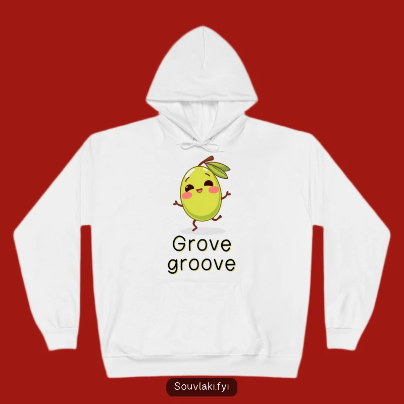 Cozy Funny Giggling Olive Hoodie - Warm & Hilarious Comfort Gift