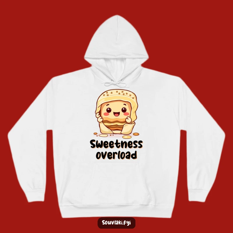 Funny Baklava Hoodie - Cozy & Sweet Layer Peeling Apparel