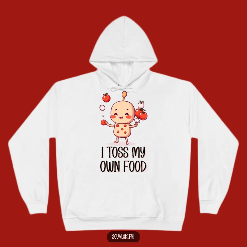 Funny Souvlaki Skewer Hoodie: Cozy Up with Culinary Humor