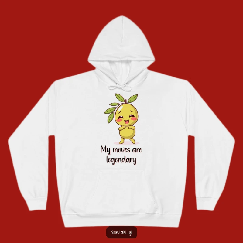 Funny Olive Hoodie: Giggling Character Silly Dance, Cozy & Hilarious Gift!