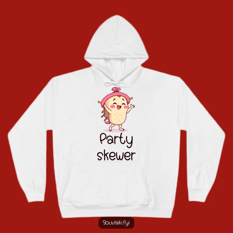 Funny Souvlaki Jig Hoodie: Cozy Skewer Dancer, Perfect Humorous Gift