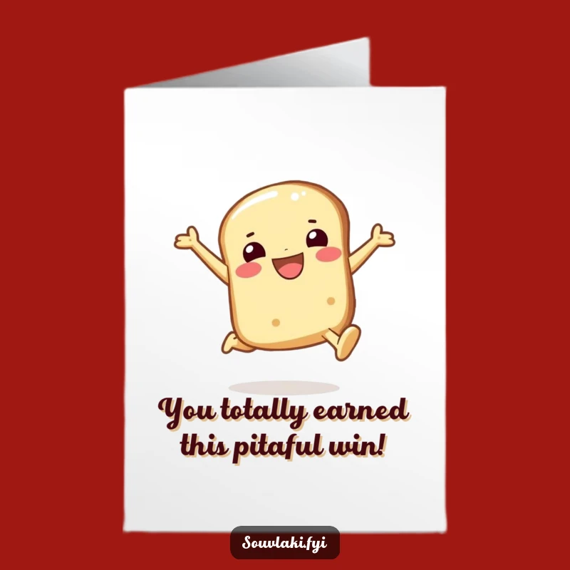 Pita Bread Congrats Card: Free Printable for a Joyful Achievement