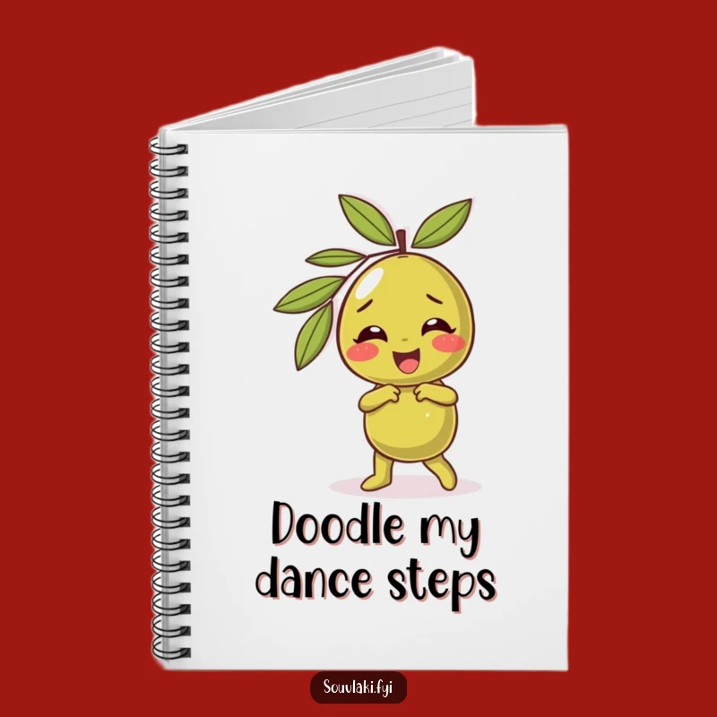 Funny Olive Notebook: Giggling Character Silly Dance Journal, Hilarious Gift!