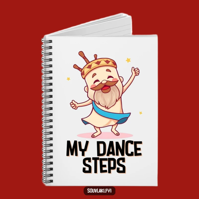 Funny Souvlaki Sirtaki Notebook - Capture Your Greek Inspired Ideas