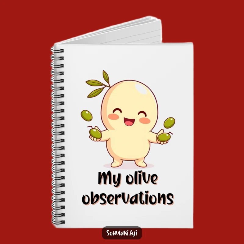 Funny Gyro Juggling Notebook - Culinary Ideas Character, Excellent Funny Gift!