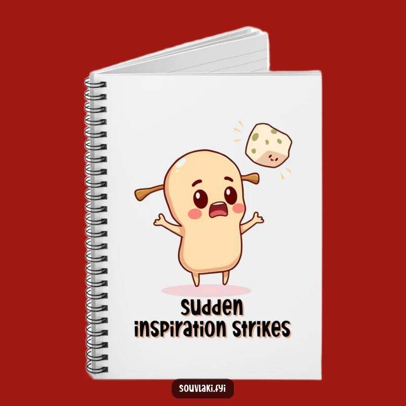 Funny Souvlaki Notebook: Surprise Feta Moments