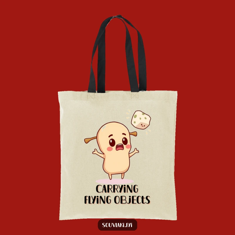 Funny Souvlaki Tote Bag: Carry Your Feta Surprise